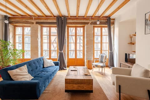 Annonce Airbnb populaire: LE JFK, the historic heart of Dijon (3 stars) à Centre Ville