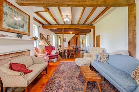 Fox Haven Organic Farm's Spring House