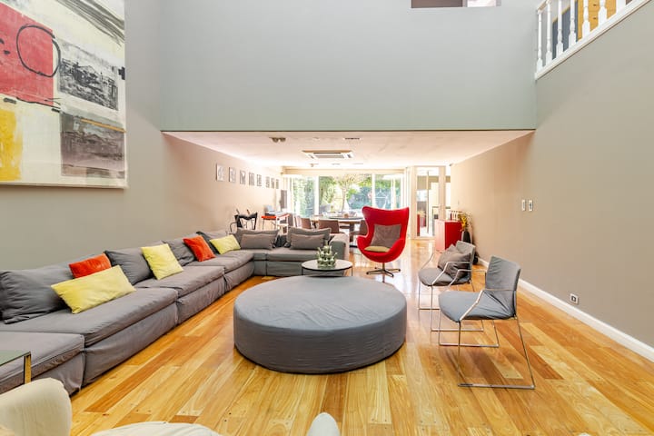 Apartamento de 4 quartos em Villa Crespo com piscina aquecida e spa