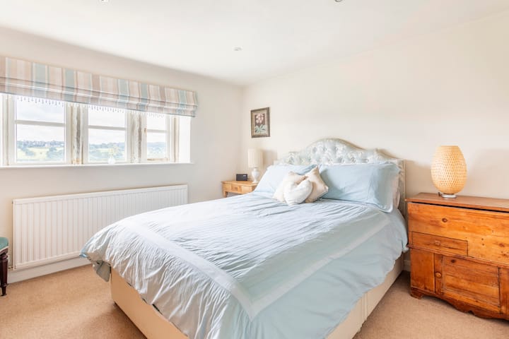 Fourth bedroom overlooking the valley south facing.