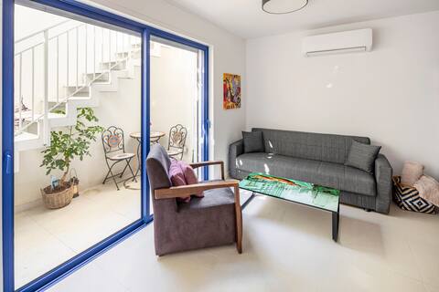 Stunning basement apartment access to safety room