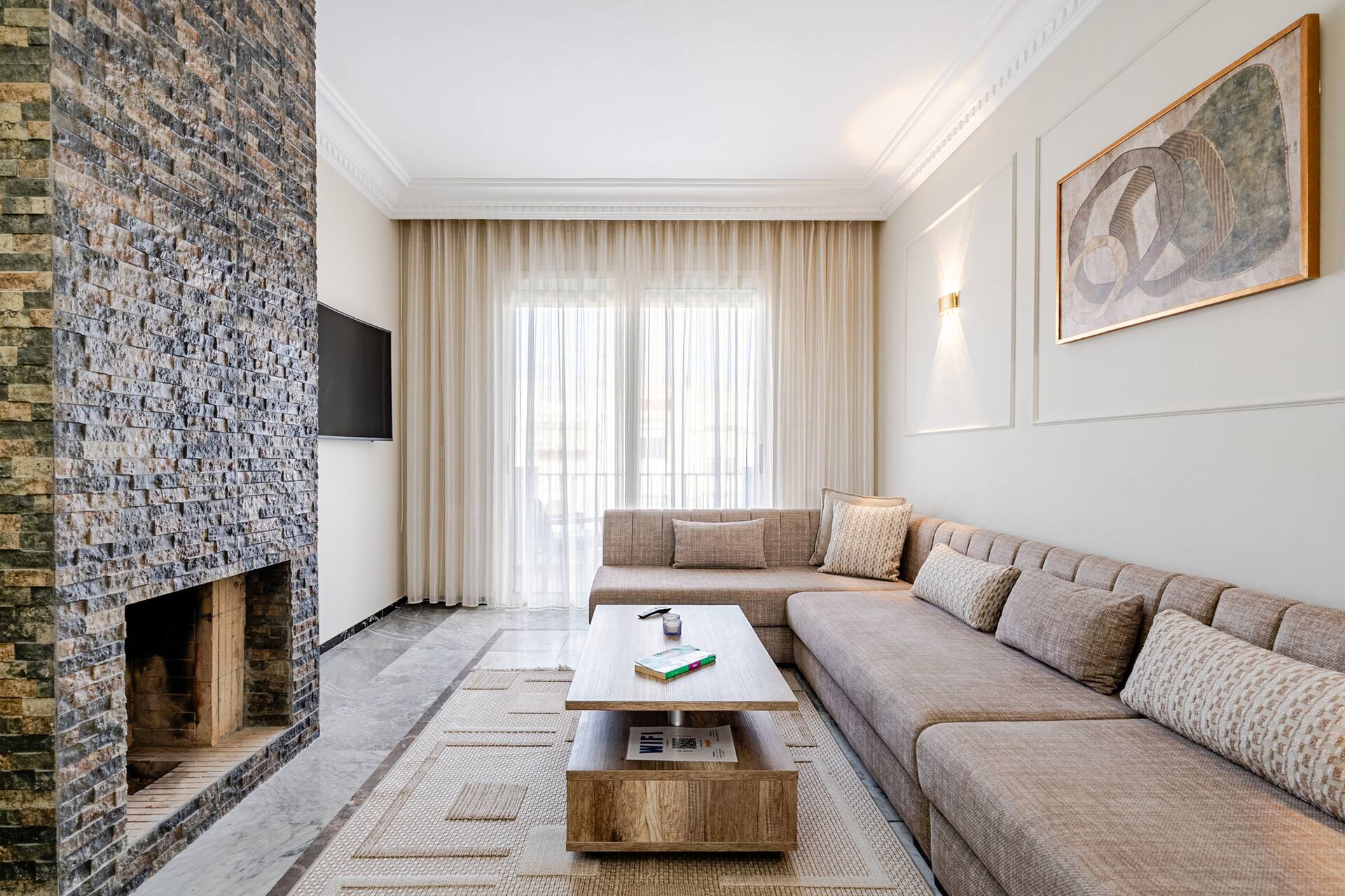Large family apartment in Ain Diab / Absolute Calm