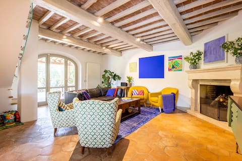 Top Airbnb: *A/C* Lux Serviced Family Villa - Pool + Hot Tub a Montepulciano
