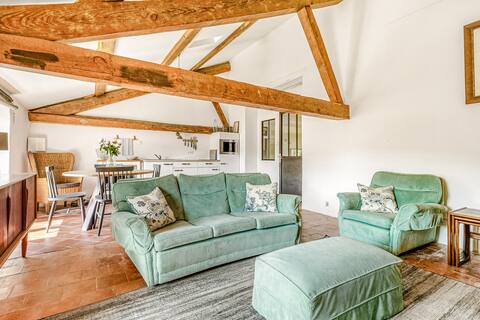 Spacious apartment, access to pool