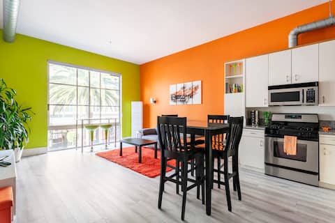 Top performing Airbnb: Stylish Condo on Santana Row + View in Winchester North