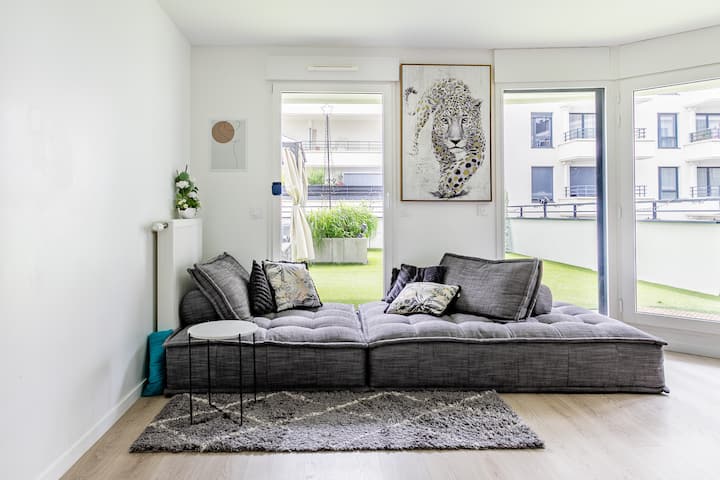 Bedroom Suite & Dream Terrace @Parisladefense - La Garenne-Colombes