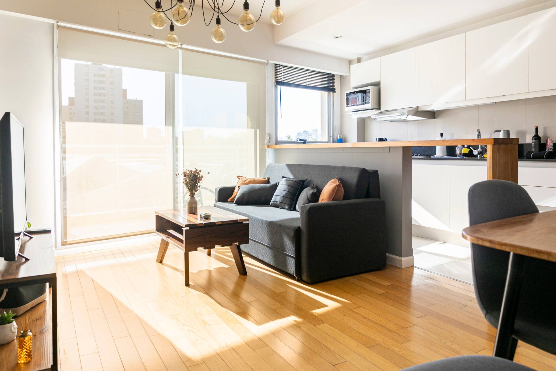 Apartamento de 1 quarto em Palermo