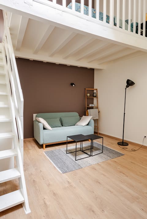 Top performing Airbnb: T1 bis apartment in the city center in Chalon Sur Saône