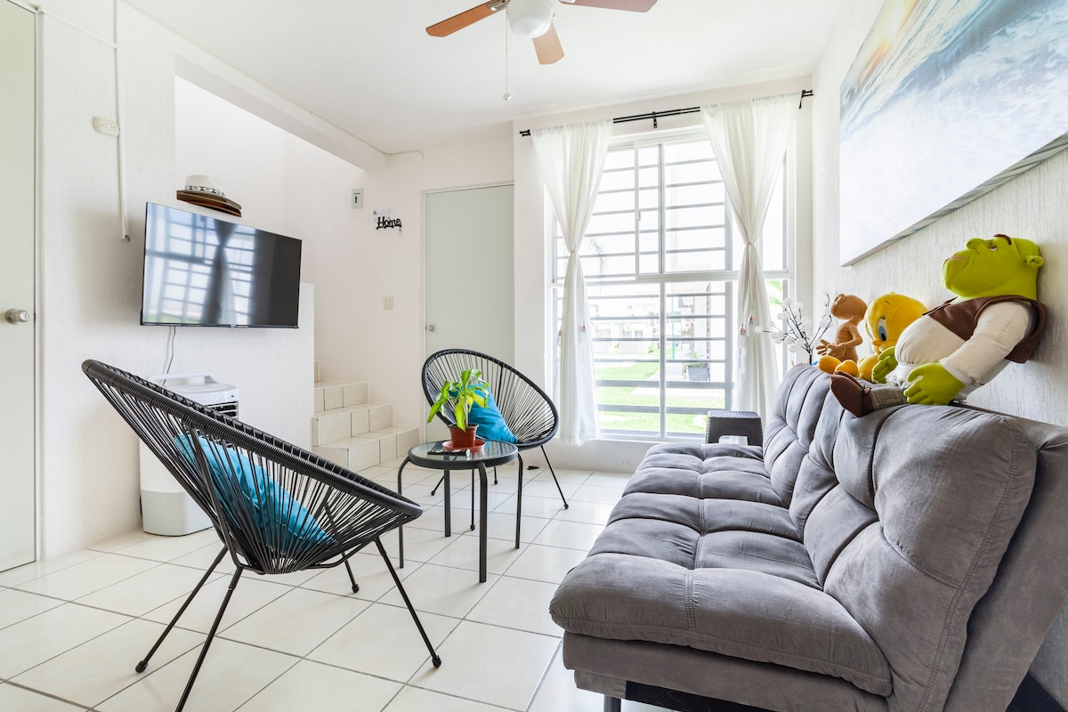 Anuncio de Airbnb popular: Beautiful house in E. Zapata with a pool/wifi/TV en Emiliano Zapata