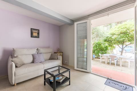 Airbnb performant: Independent apartment in house + garden à Les Cévennes