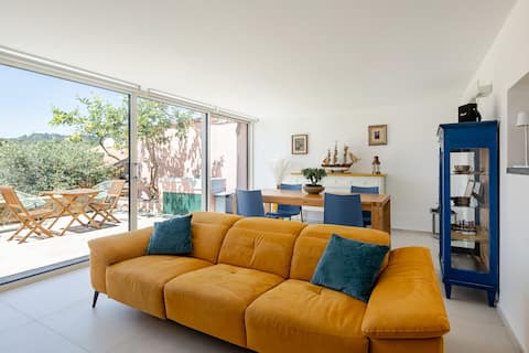 Top Airbnb: Casa Brezza Marina sea landscape roof, parking a Lerici