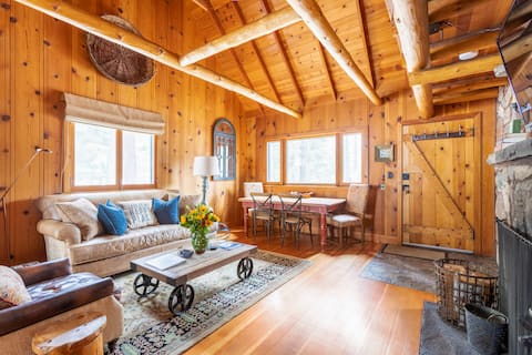 Popular Airbnb listing: Historic Stone Cottage near Tahoe City & Beach in Sunnyside Tahoe City
