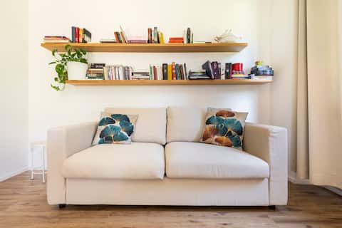 Popular Airbnb listing: Nature and relaxation between river and lake in Nago Torbole