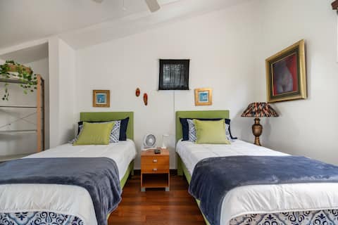 Cozy and quiet apartment with a beautiful view.