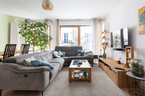 4 room apartment 12 min from Paris