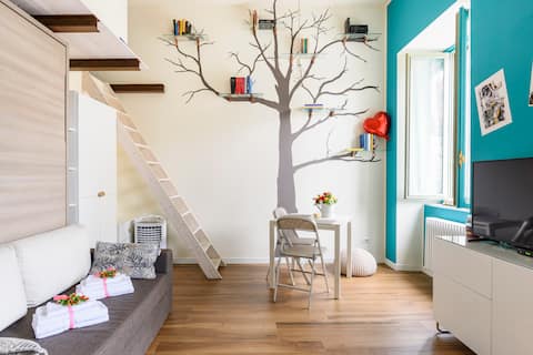 Top Airbnb: Studio near the city center in Torino