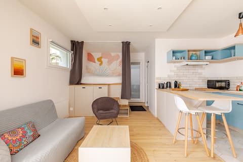 Top Airbnb: Cozy studio 250 m from the ocean in Ciboure