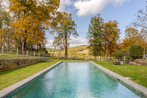 Farm Valley Cottage + 60 ft Pool