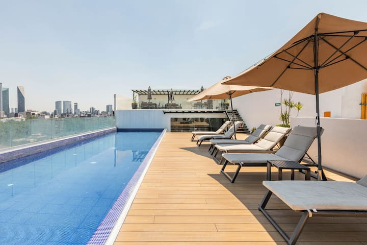 Luxury apt in Hipódromo Condesa