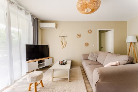 Quiet 4 bedroom apartment in Balma