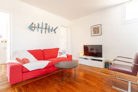 Top Airbnb: Cozy-quiet apartment near La Villette Geode à Le Pré Saint Gervais