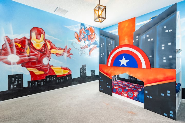 חדר שינה לילדים 1: מעוצב מתוך מחשבה על נוחות וכיף לשהייה מענגת.