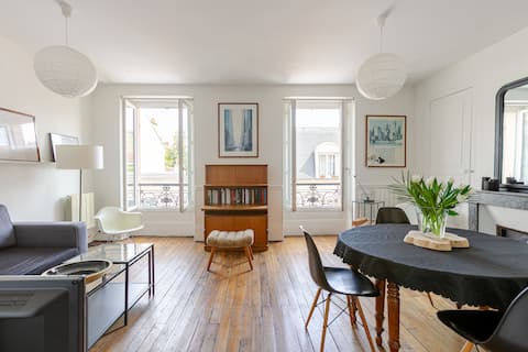 Beautiful 50 m2 apartment, very bright, 4 people