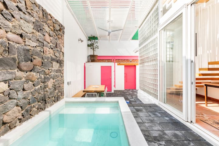 Stylish house with private pool