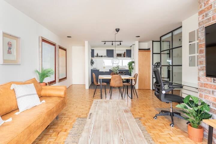 Hip 2BR/2BA with AC in trendy Colonia Juarez gallery image 4