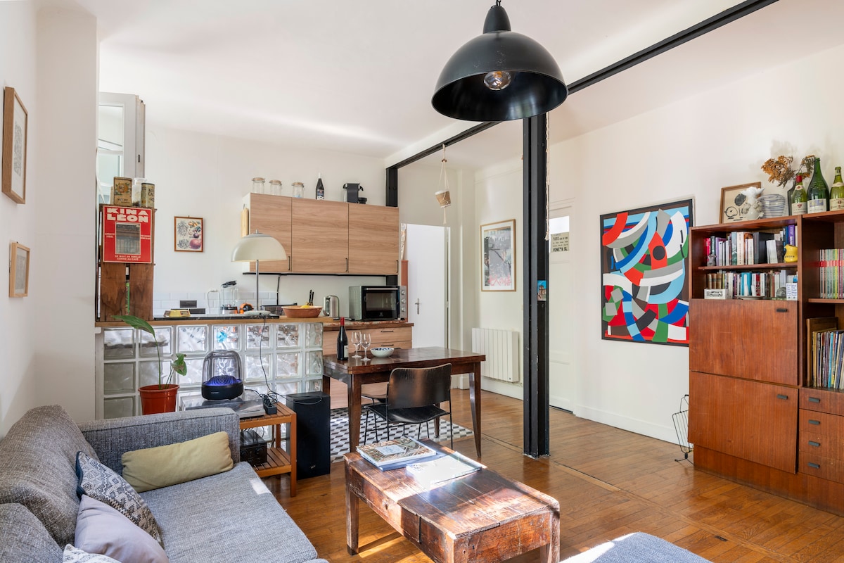 Annonce Airbnb populaire: 2 room Apartment Paris 11 à Paris 11e Arrondissement