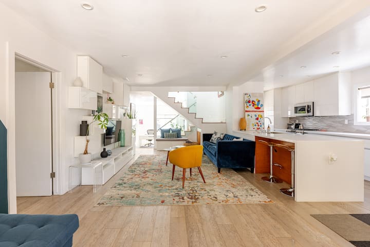 Stylish house 10 minutes from the beach