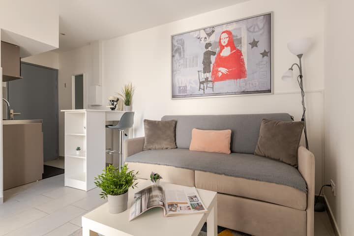 Studio Rez-de-chaussée Gare Part-dieu Lyon Centre - Villeurbanne