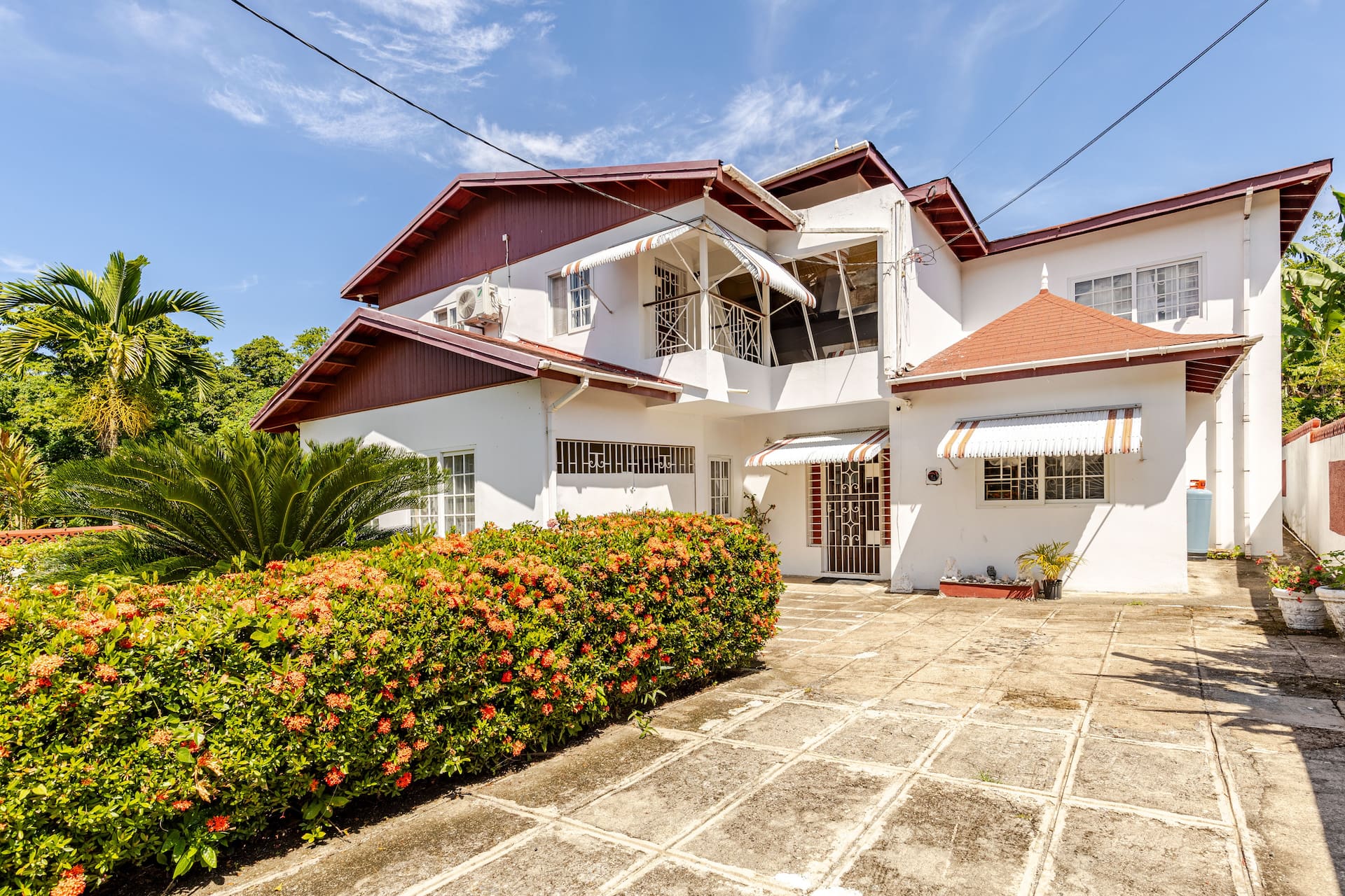 Front of Villa Maat, Fairy Hill, Port Antonio