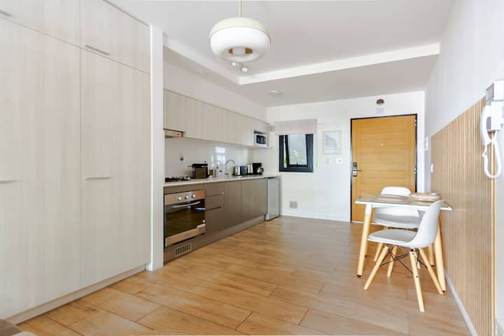 Monoambiente nuevo con balcón terraza y parrilla en Palermo Soho