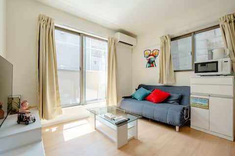 Max8ppl! 12 min from Kita-Senju Station/ cozy 2LDK