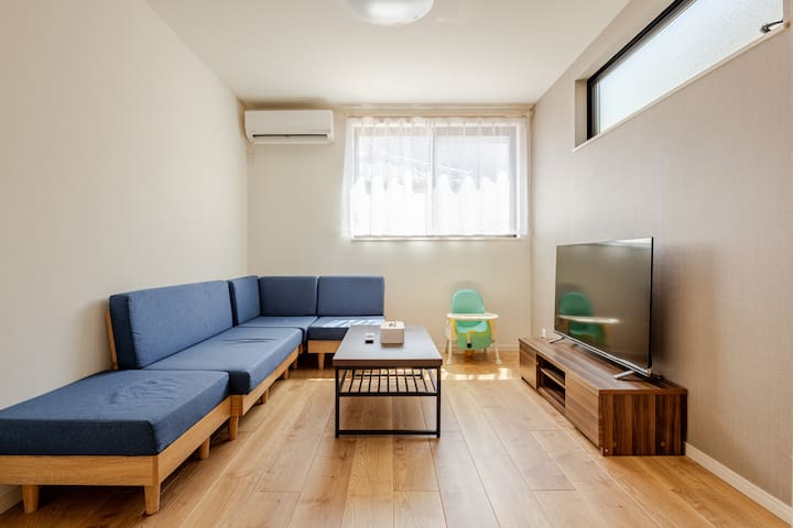 1棟3房8人｜山手線高田馬場徒步3分｜新宿電車5分｜池袋5分【適合家庭朋友團體多人旅行】