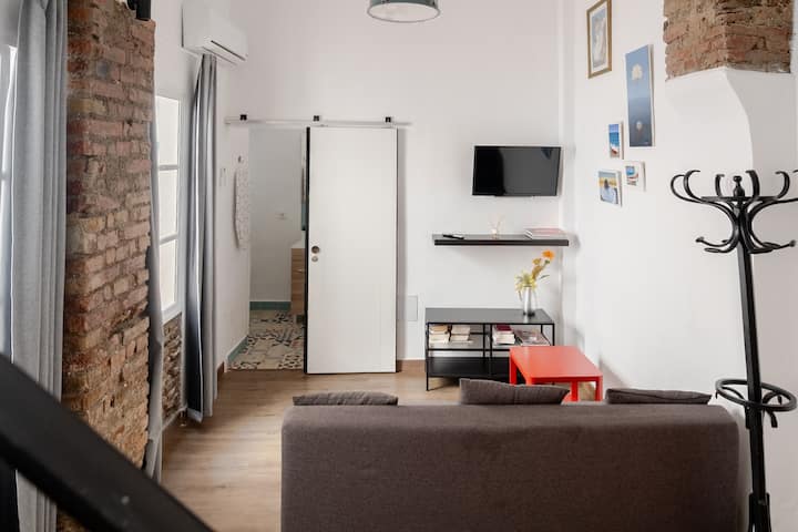 Estudio Con Patio Cerca Del Centro Histórico - Málaga