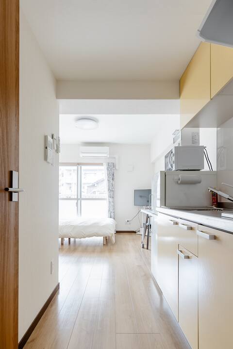 Clean room close to Hotsprings,walk10min Beppu Stn