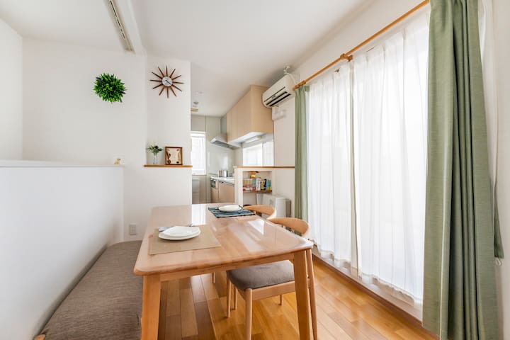 フルール，都心池袋，步行即达交通便利&购物天堂·设备齐全，拎包入住，用心打造旅途中温馨之家