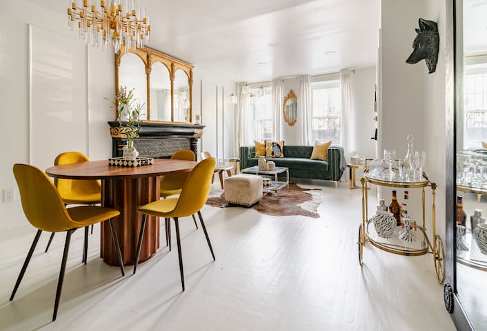 Central + Stylish Apartment in Landmark Brownstone