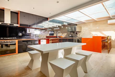 Luxury house on the sand Geribá 5 suites and toilet