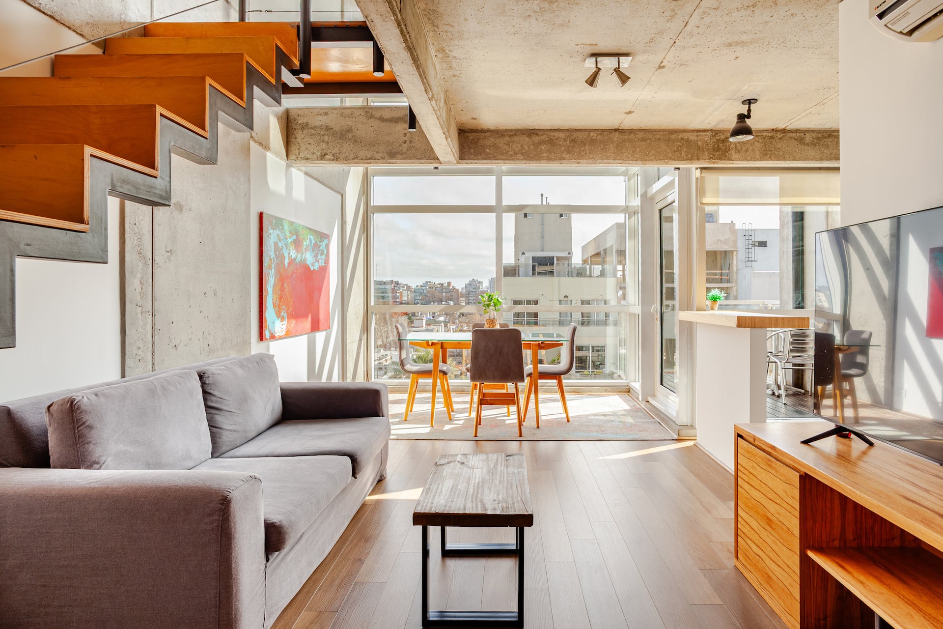 Contemporary loft apartment in Palermo