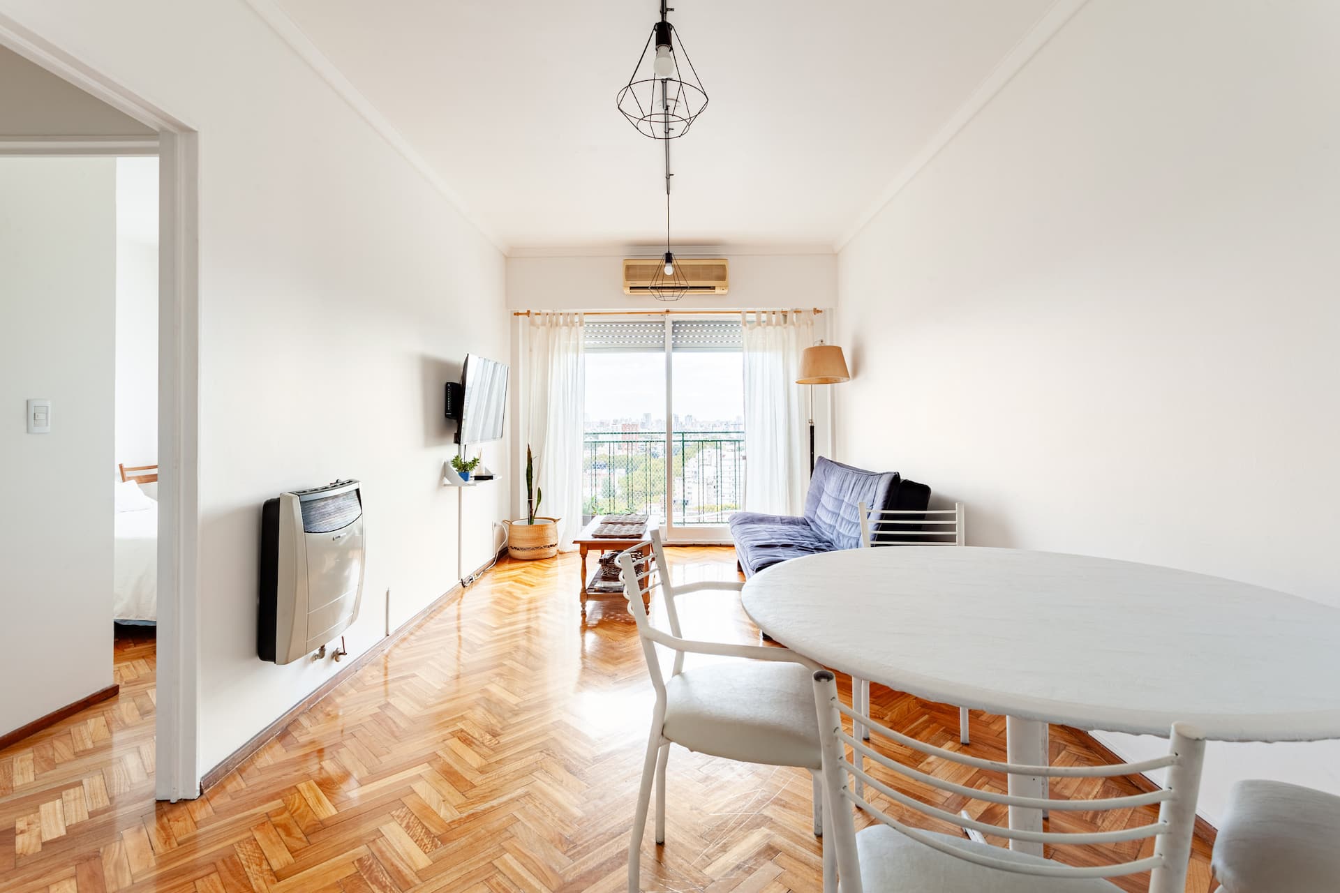 Apartamento de dois ambientes no 18º andar em Palermo