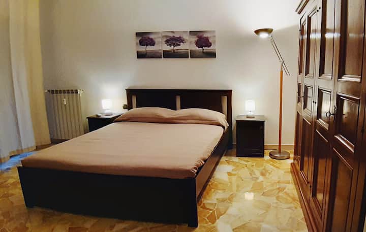 Double bedroom with bunk bed