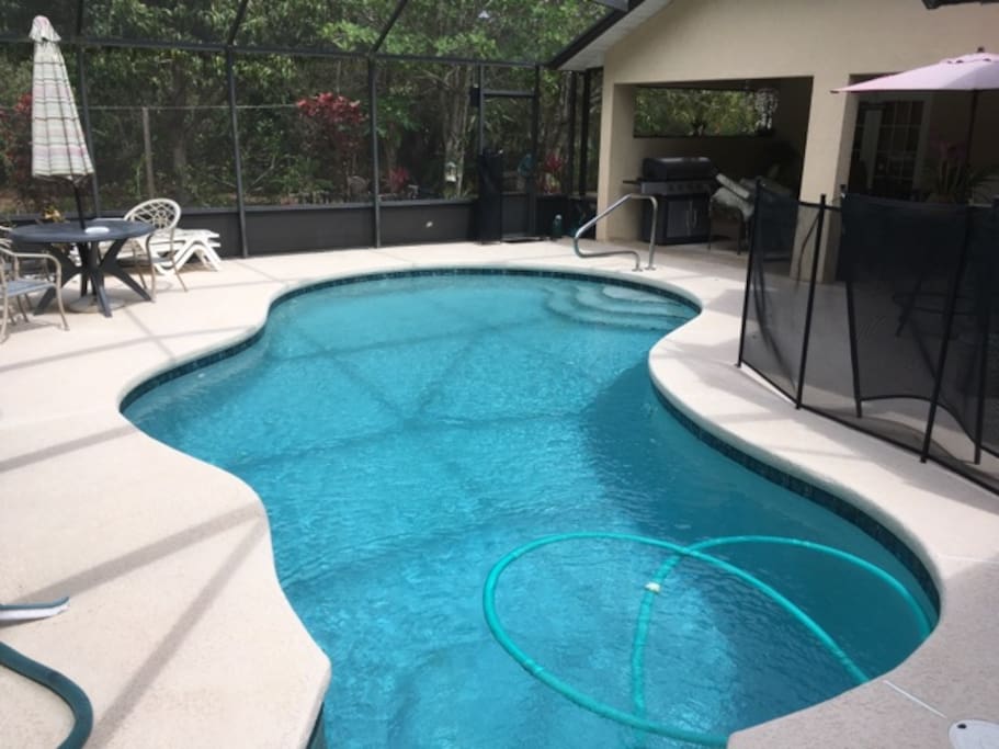 Access to Patio & Pool Ranging from 3-6 ft