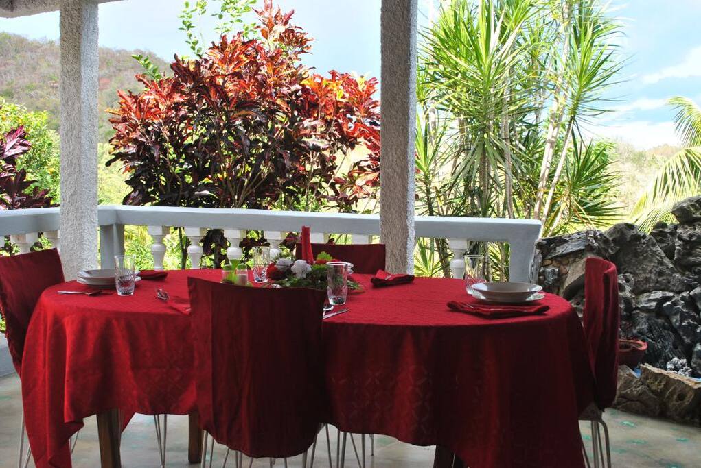 terraza de la casa