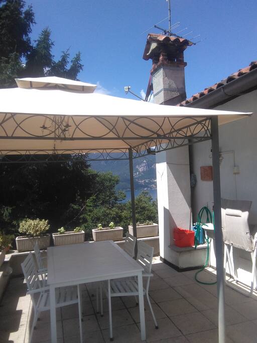Gazebo in terrazzo