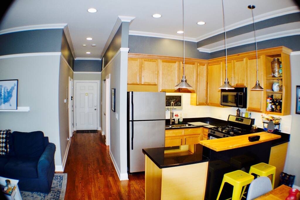 Kitchen & Hallway