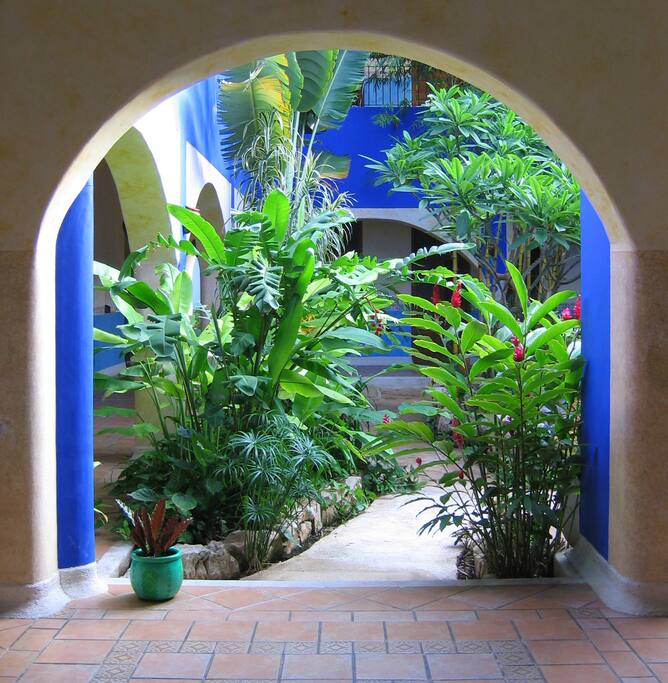 Entrance to Central Patio