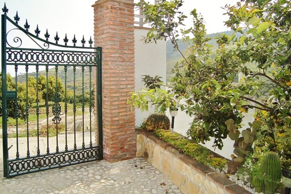 Entrada a la casa